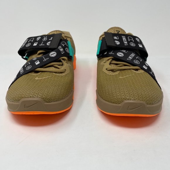 Nike Mens Metcon 5 UT CD6860-283 Brown Lace Up Low Top Sneaker Shoes Size 10 - Picture 2 of 6